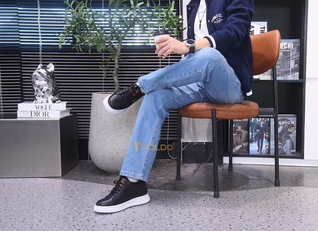Giày skecher tăng chiều cao siêu nhẹ 8